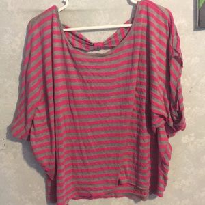 Off the shoulder dolman